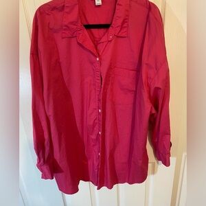 Old Navy The Boyfriend Shirt Never Worn